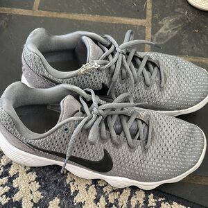 Nike Charcoal and Black Running Sneakers